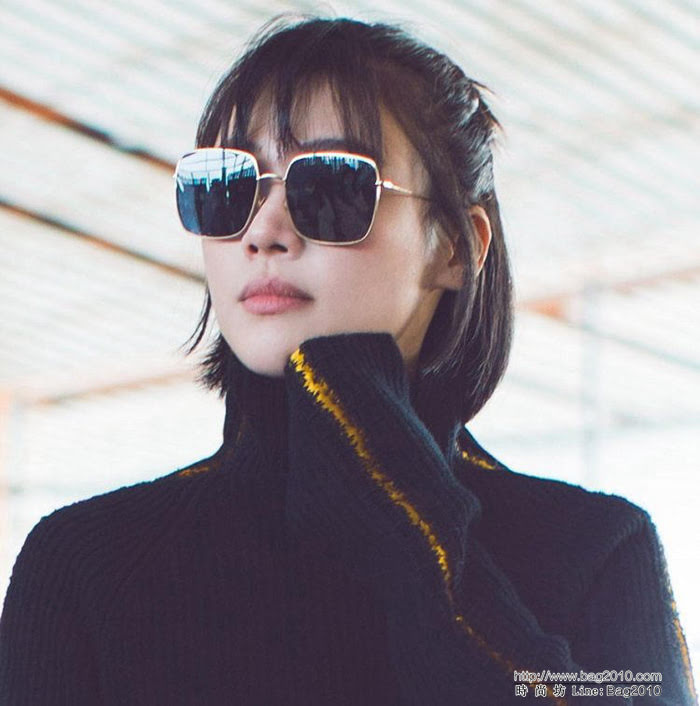 DIOR-迪奧 冬季系列 時裝秀 “DiorStellaire1”太陽眼鏡 網紅明星同款  lly1585